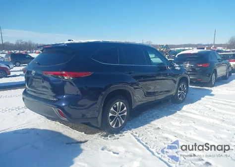 2021 Toyota Highlander Xle from USA, damaged, VIN 5TDGZRBH4MS072320